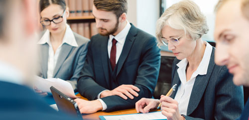 Busy Senior Lawyers checking New Lawyer Accelerator Program