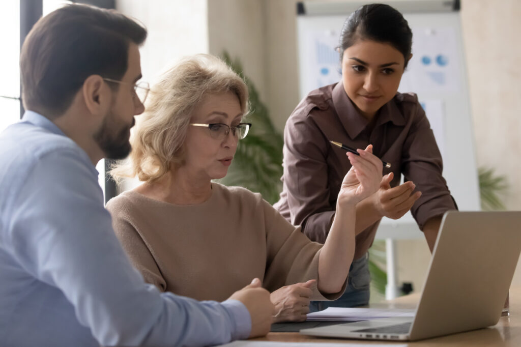 New Lawyer Accelerator Program Senior Female Lawyer trains two Junior Lawyers