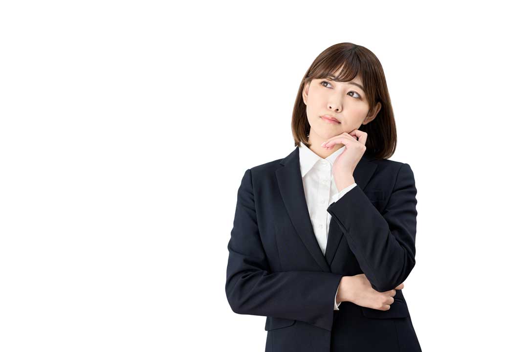 Young Lawyer asking herself 3 questions