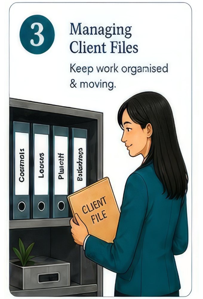 7 Steps to Law Firm Confidence - Step 3 - Managing Client Files
